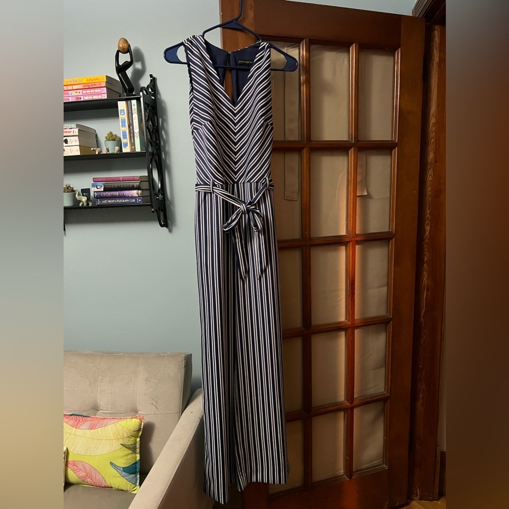 Banana Republic Striped Jumpsuit - Size 4